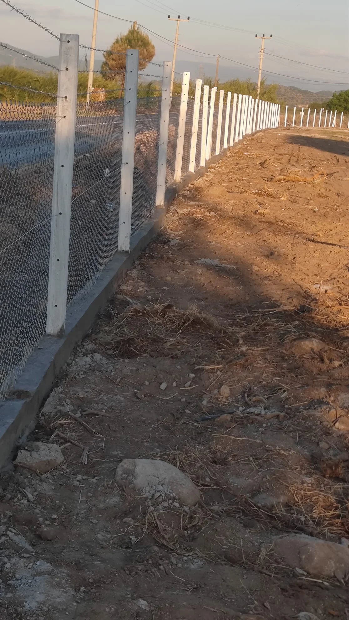 Tel Örgü ve Beton Çalışması Koçarlı / Didim