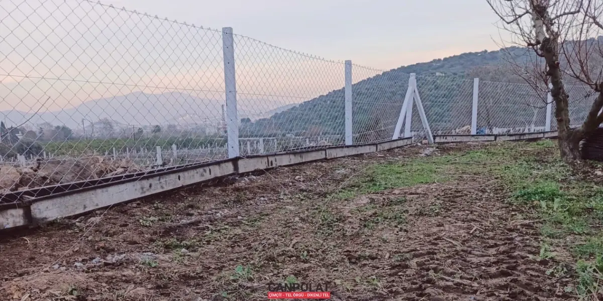 Söke’de Arsa, Tarla ve Bahçeler İçin Tel Örgü Çözümleri